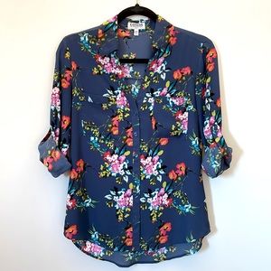 Express Slim Fit Portofino Blouse